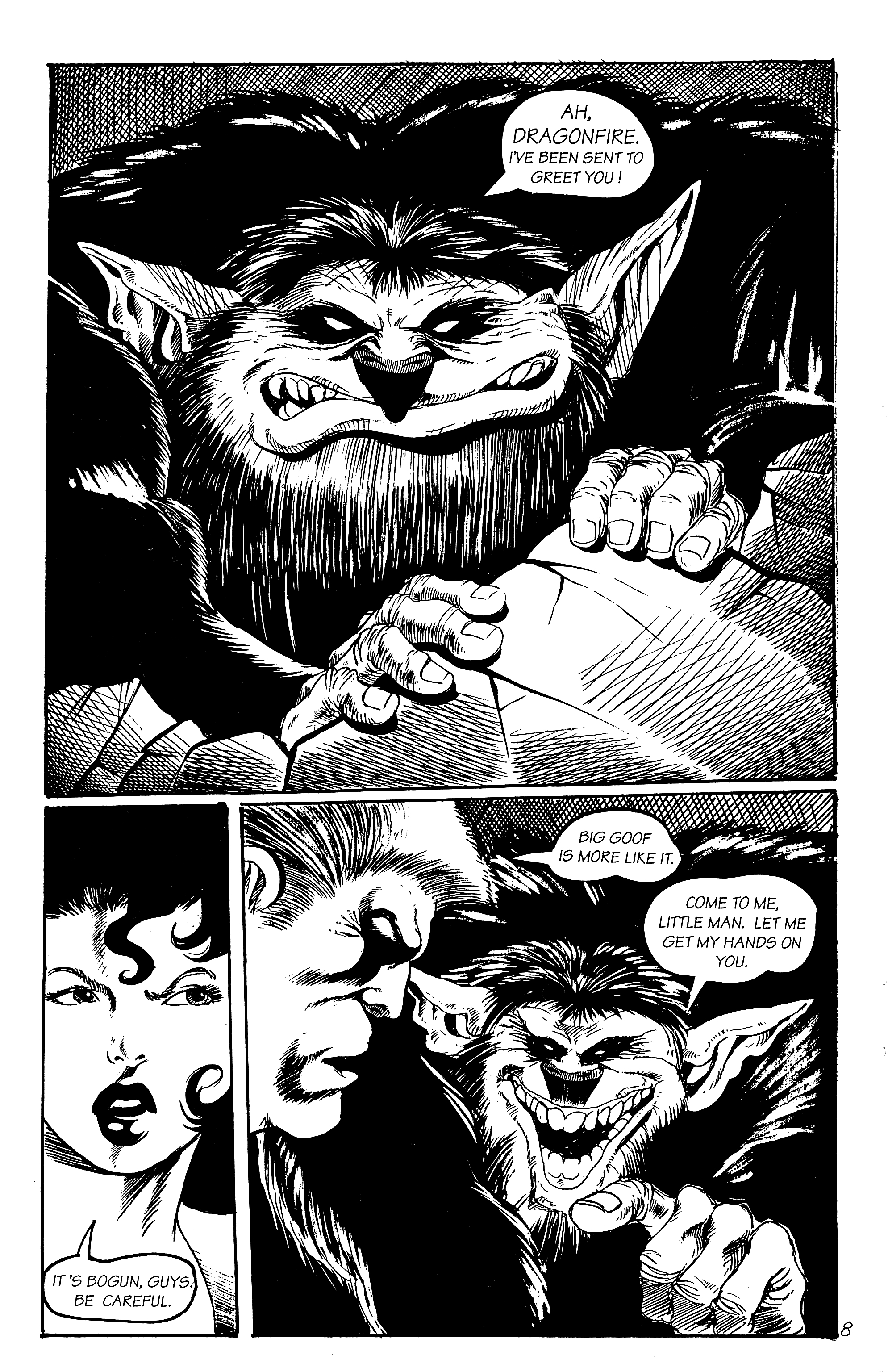 Read online Dragonfire (1991) comic -  Issue #2 - 10