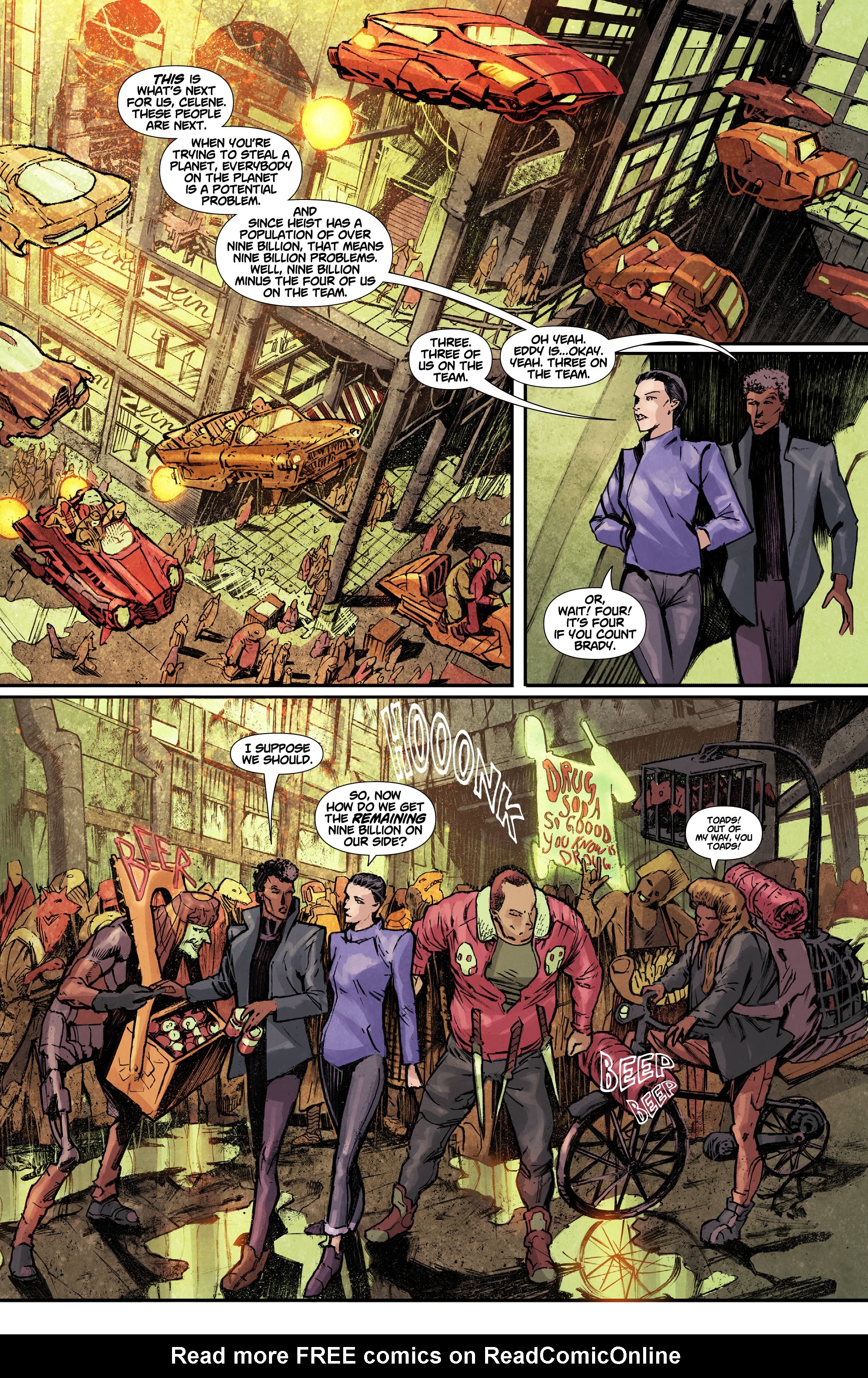 Read online Heist, Or How to Steal A Planet comic -  Issue #6 - 11