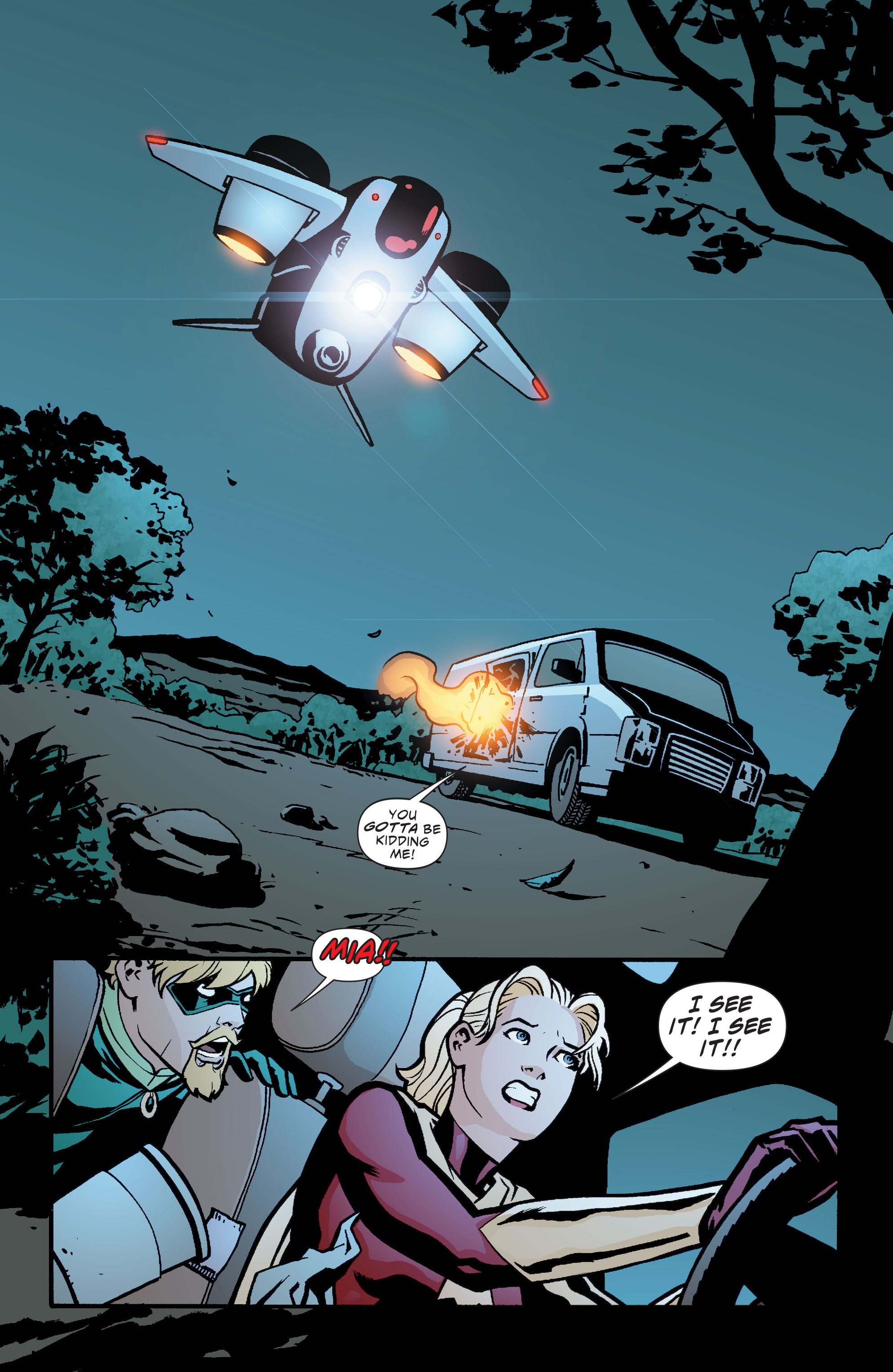 Read online Green Arrow/Black Canary comic -  Issue #6 - 15