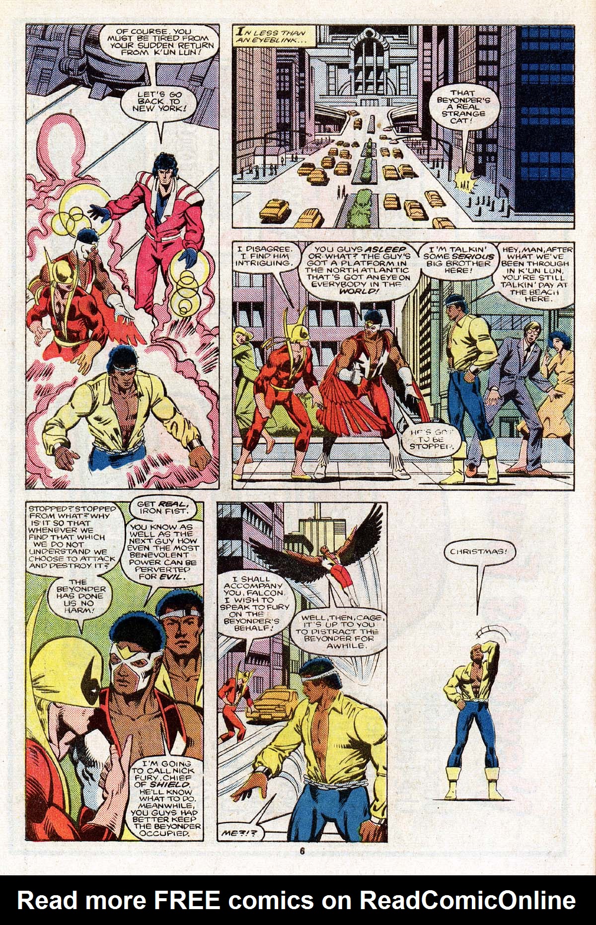 Read online Power Man and Iron Fist (1978) comic -  Issue #121 - 7