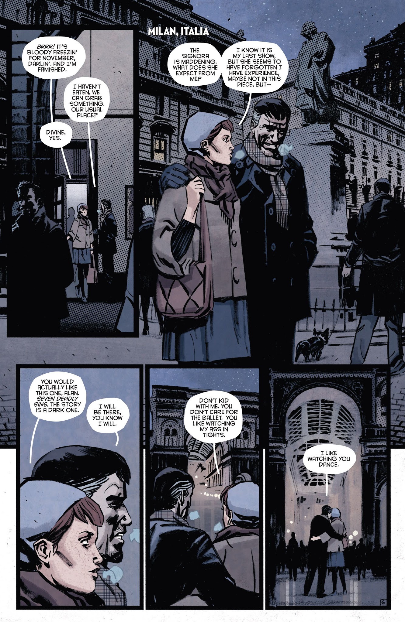 Read online Dancer comic -  Issue #1 - 8