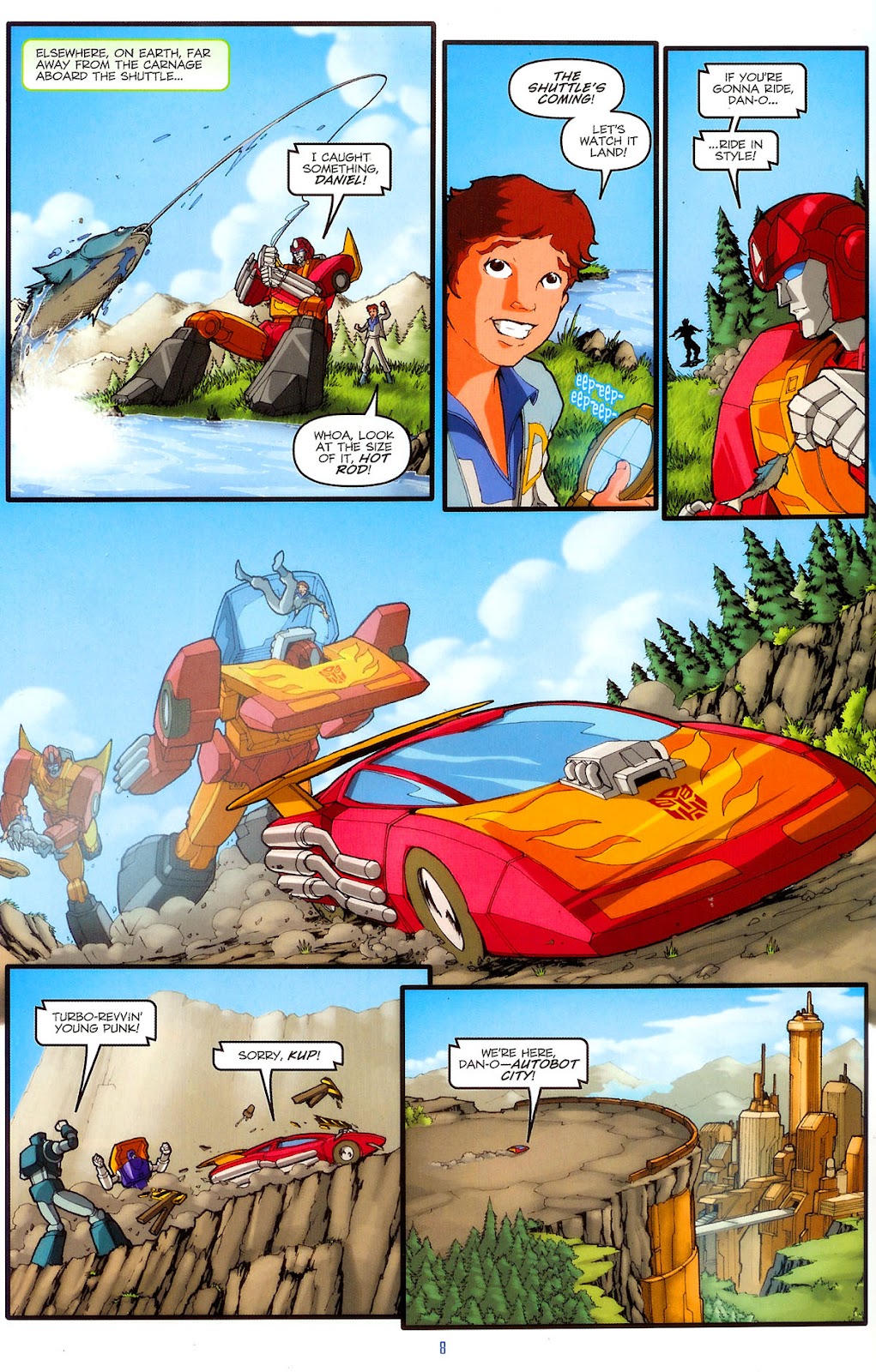 The Transformers: The Animated Movie issue 1 - Page 9