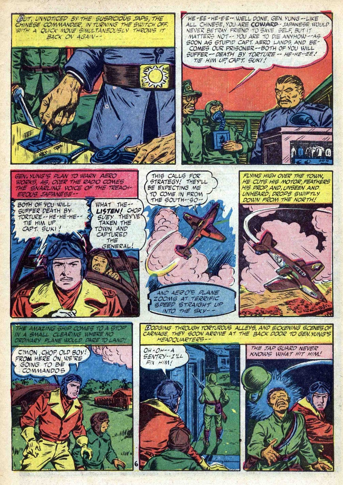 Captain Aero Comics issue 21 - Page 8