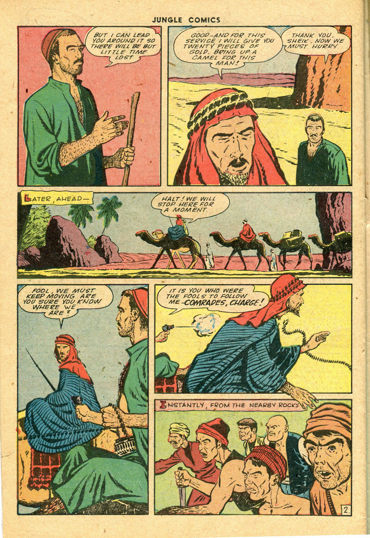 Read online Jungle Comics comic -  Issue #63 - 45
