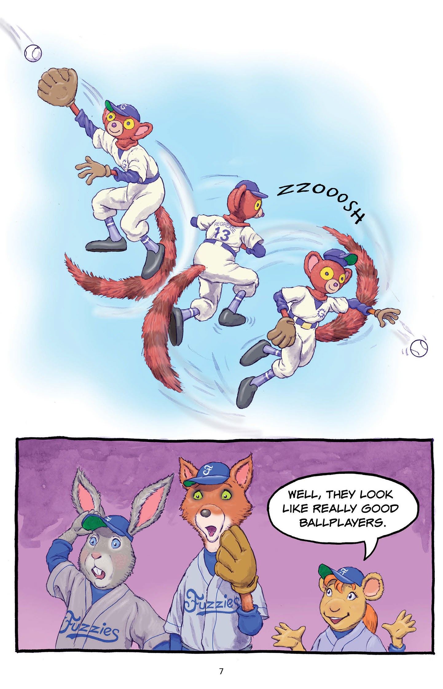Read online Fuzzy Baseball comic -  Issue #3 - 9