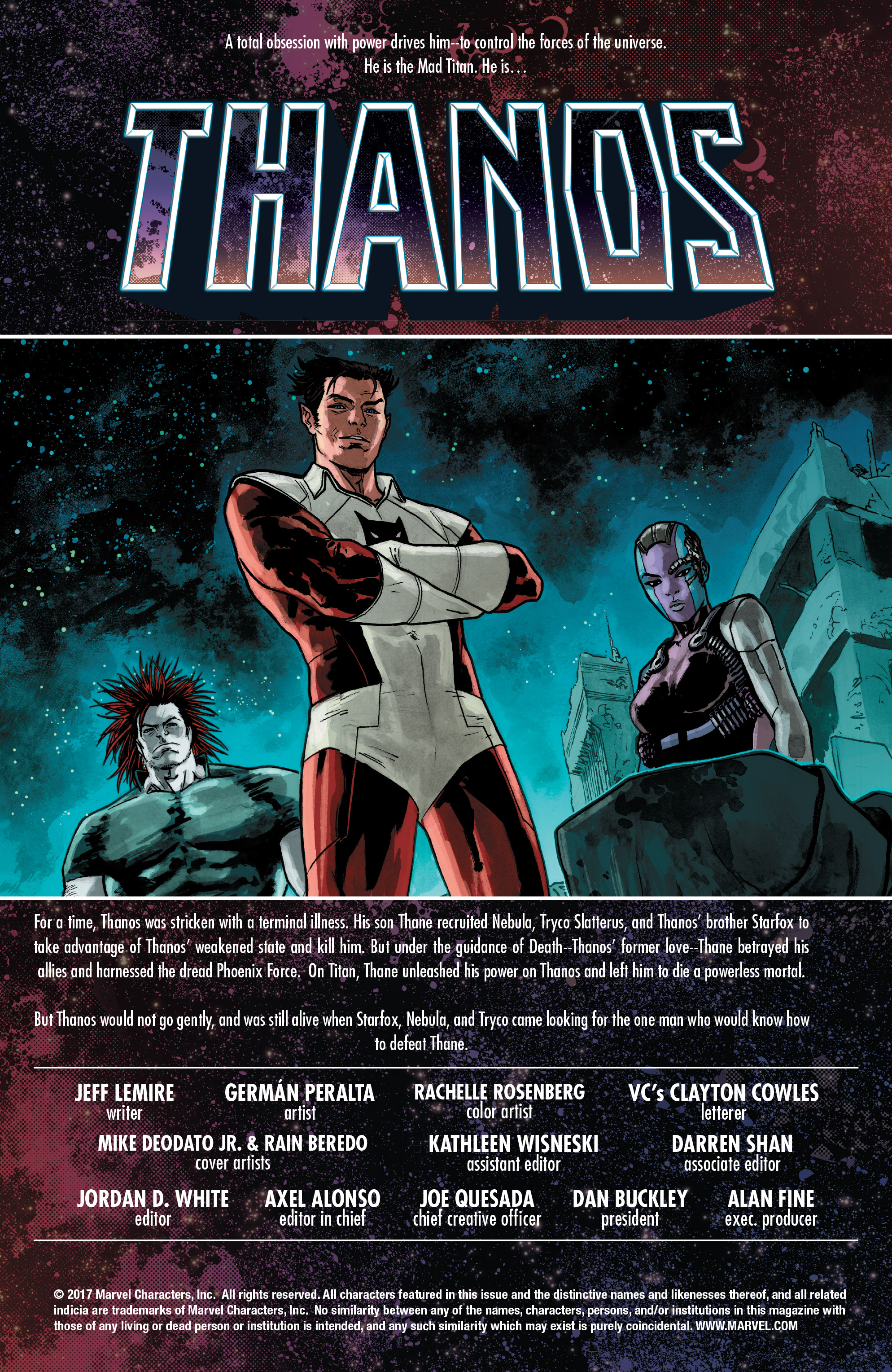 Read online Thanos (2016) comic -  Issue #8 - 2