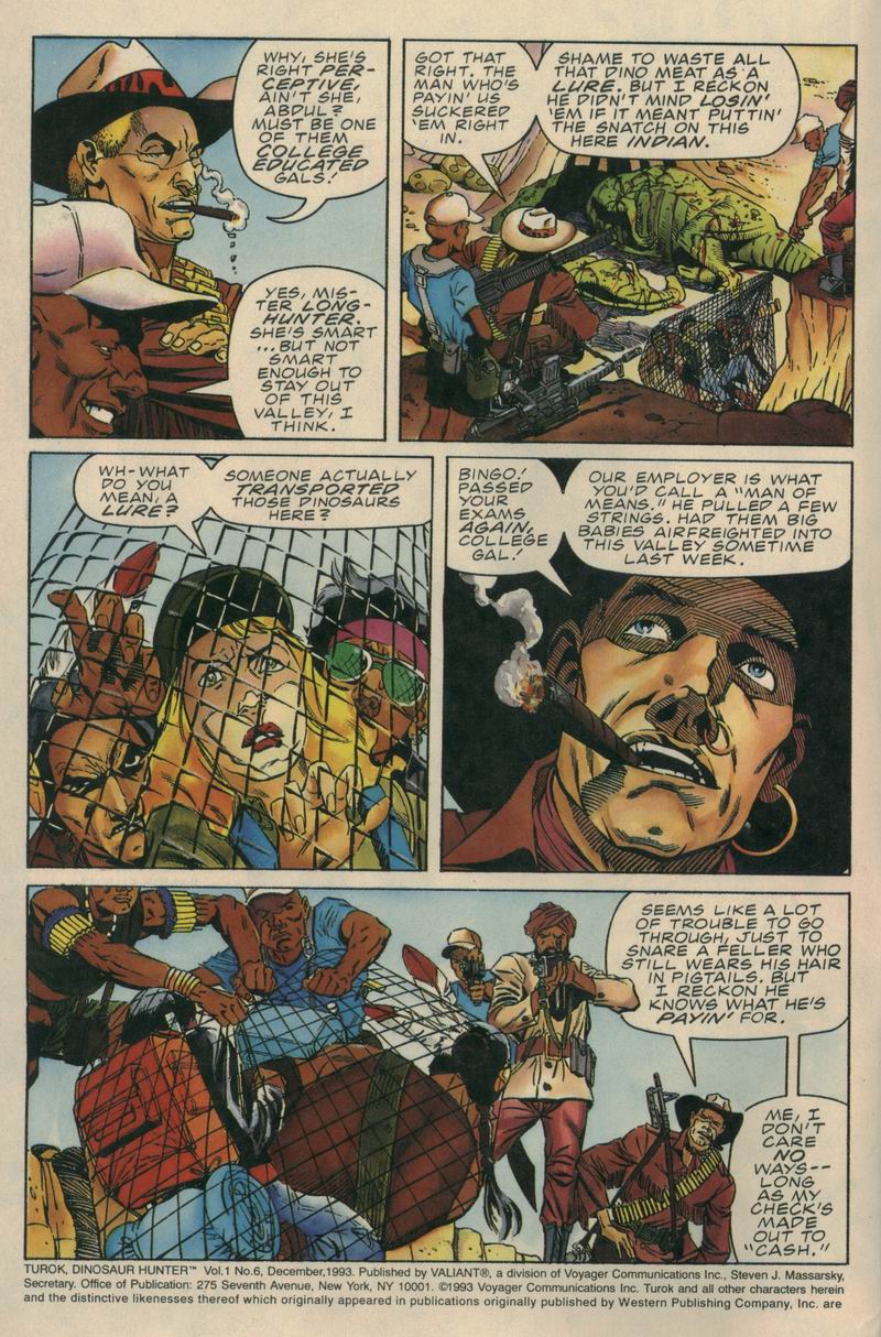 Read online Turok, Dinosaur Hunter (1993) comic -  Issue #6 - 3
