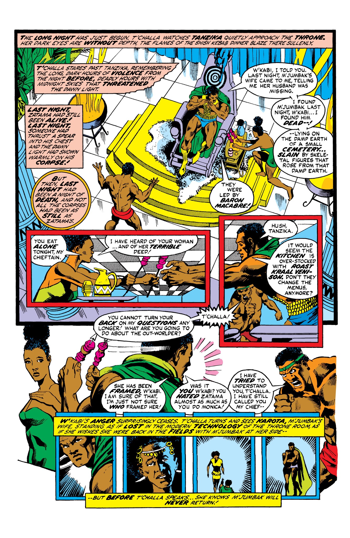 Read online Marvel Masterworks: The Black Panther comic -  Issue # TPB 1 - 76