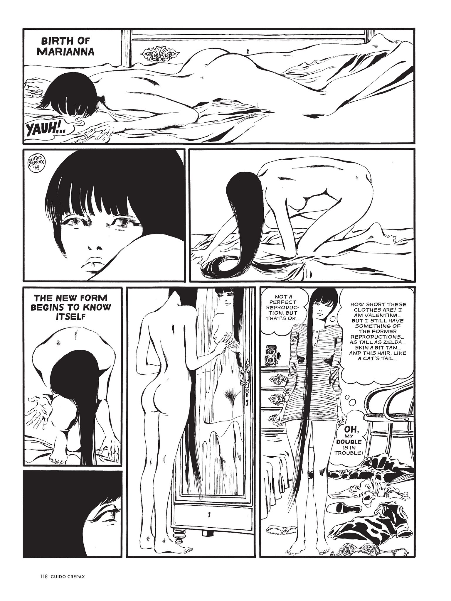 Read online The Complete Crepax comic -  Issue # TPB 2 - 111