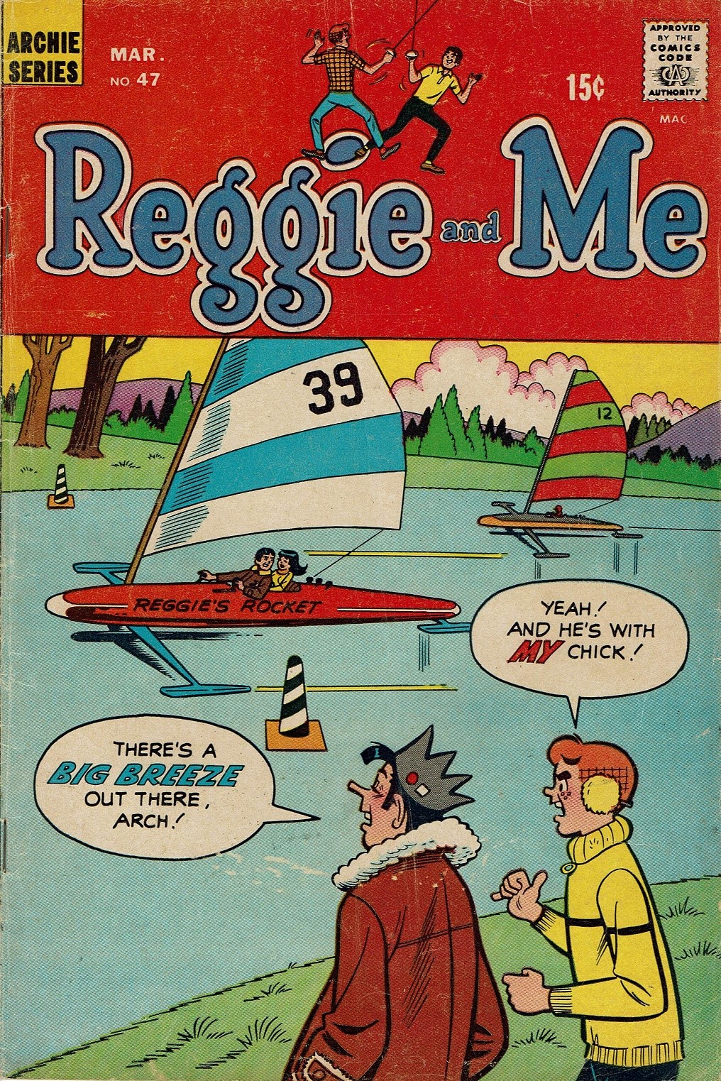 Read online Reggie and Me (1966) comic -  Issue #47 - 1