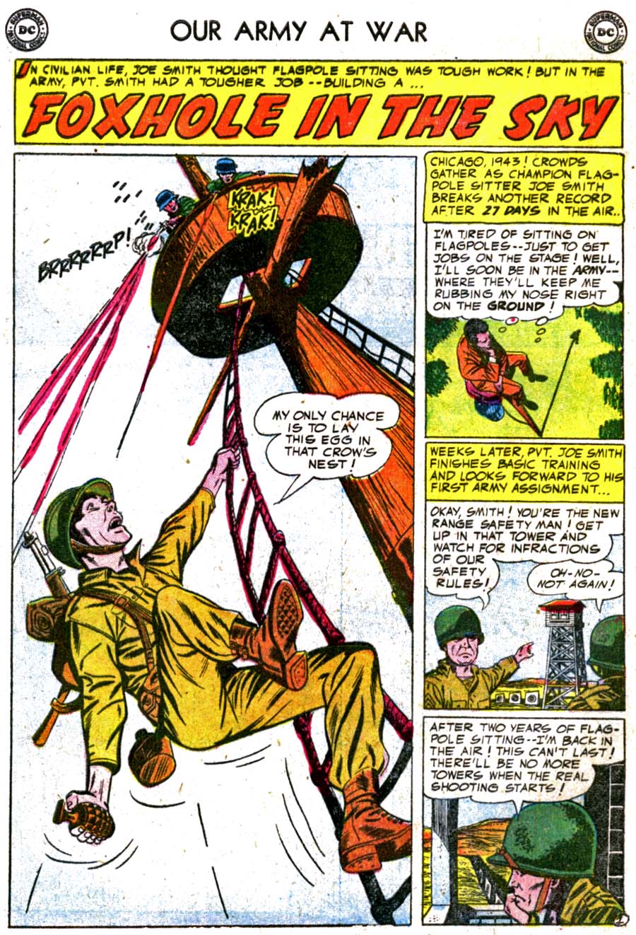 Read online Our Army at War (1952) comic -  Issue #37 - 28