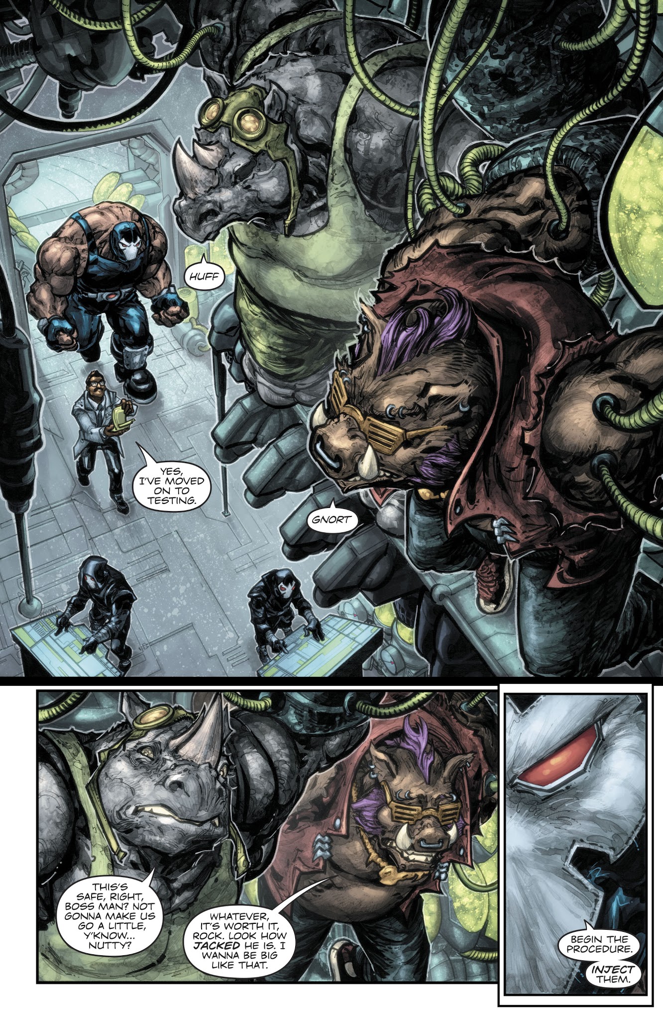 Read online Batman/Teenage Mutant Ninja Turtles II comic -  Issue #3 - 10