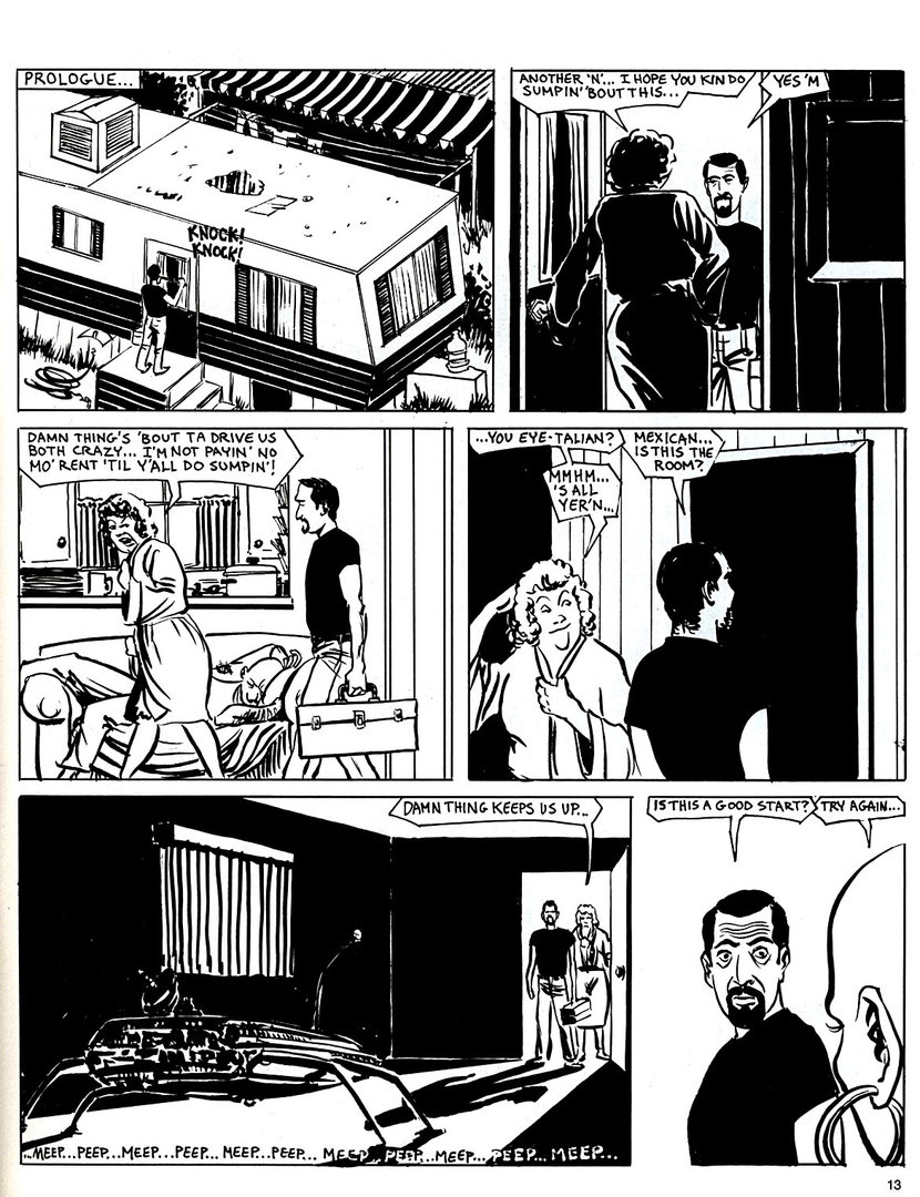 Read online Love and Rockets (1982) comic -  Issue #50 - 15