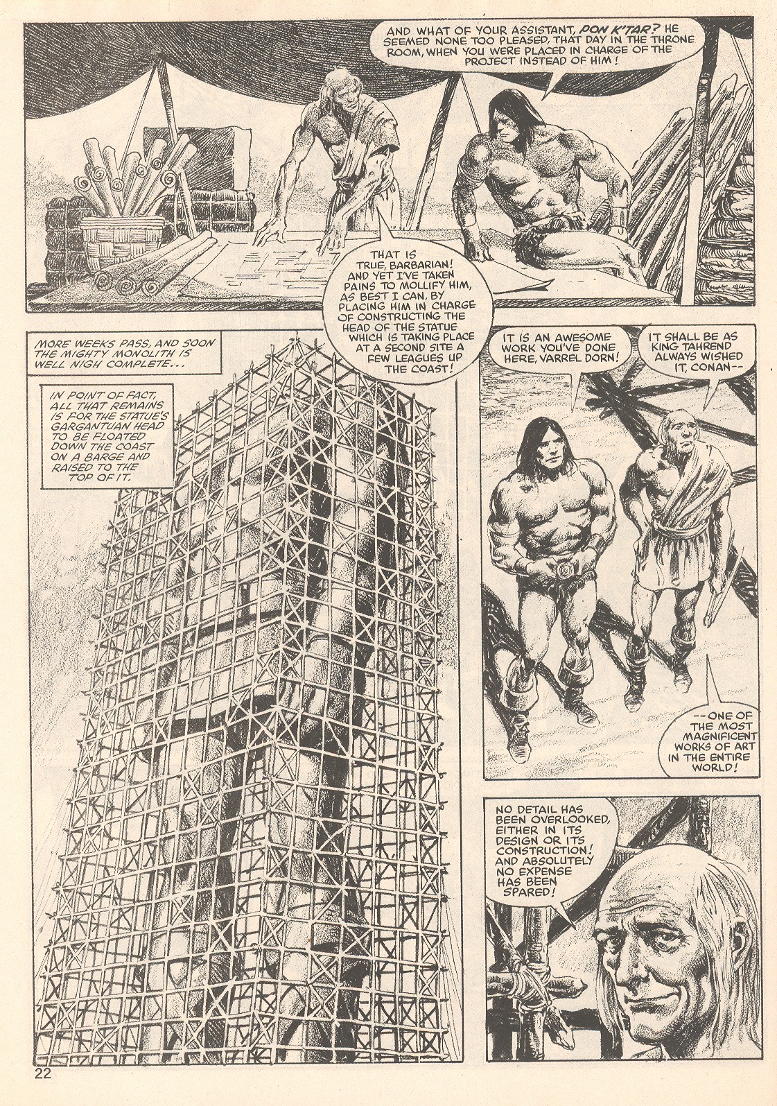 Read online The Savage Sword Of Conan comic -  Issue #80 - 22