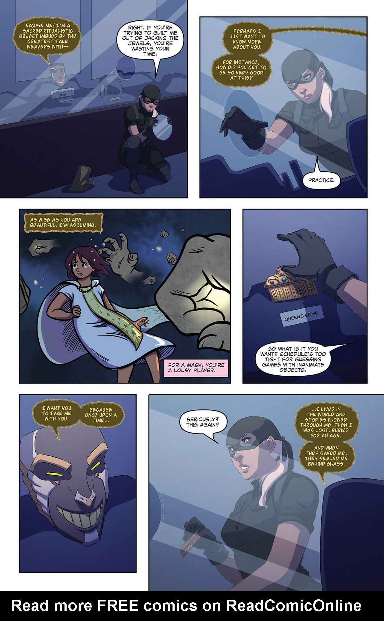 Read online Womanthology: Space comic -  Issue #4 - 6