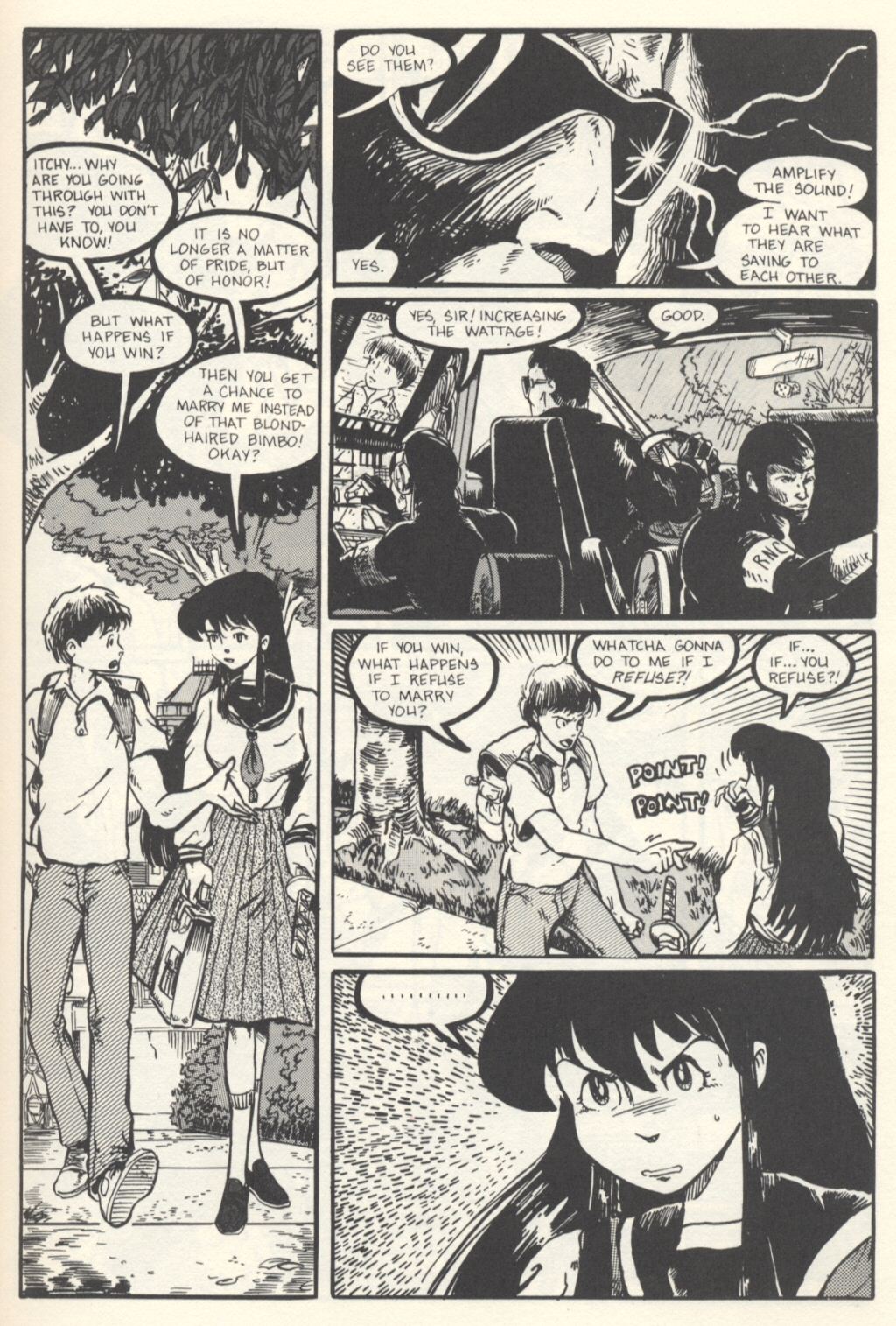 Read online Ninja High School (1988) comic -  Issue # TPB - 39