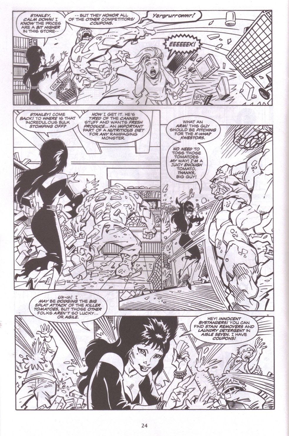 Read online Elvira, Mistress of the Dark comic -  Issue #158 - 21