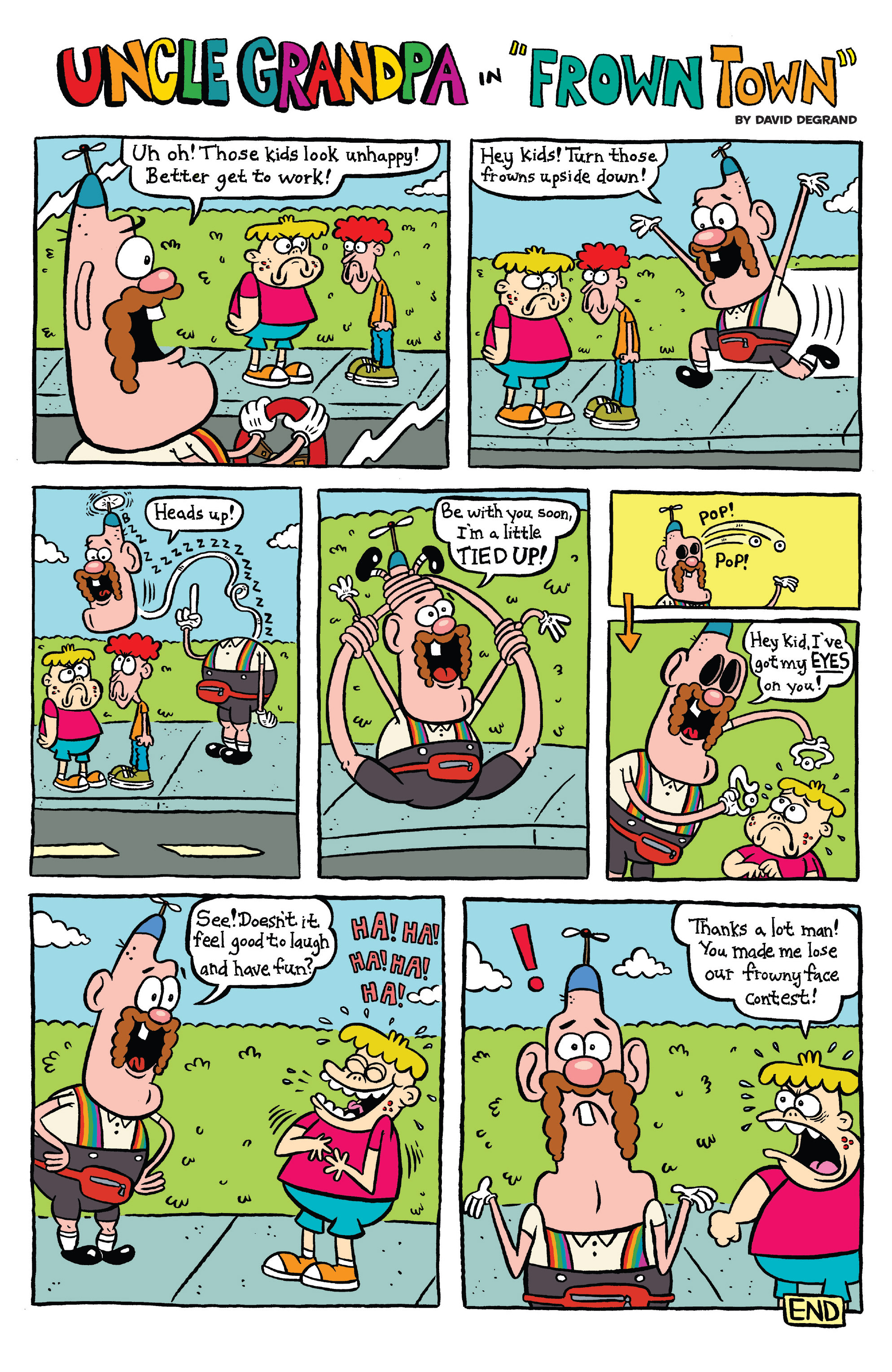 Read online Uncle Grandpa comic -  Issue #3 - 22