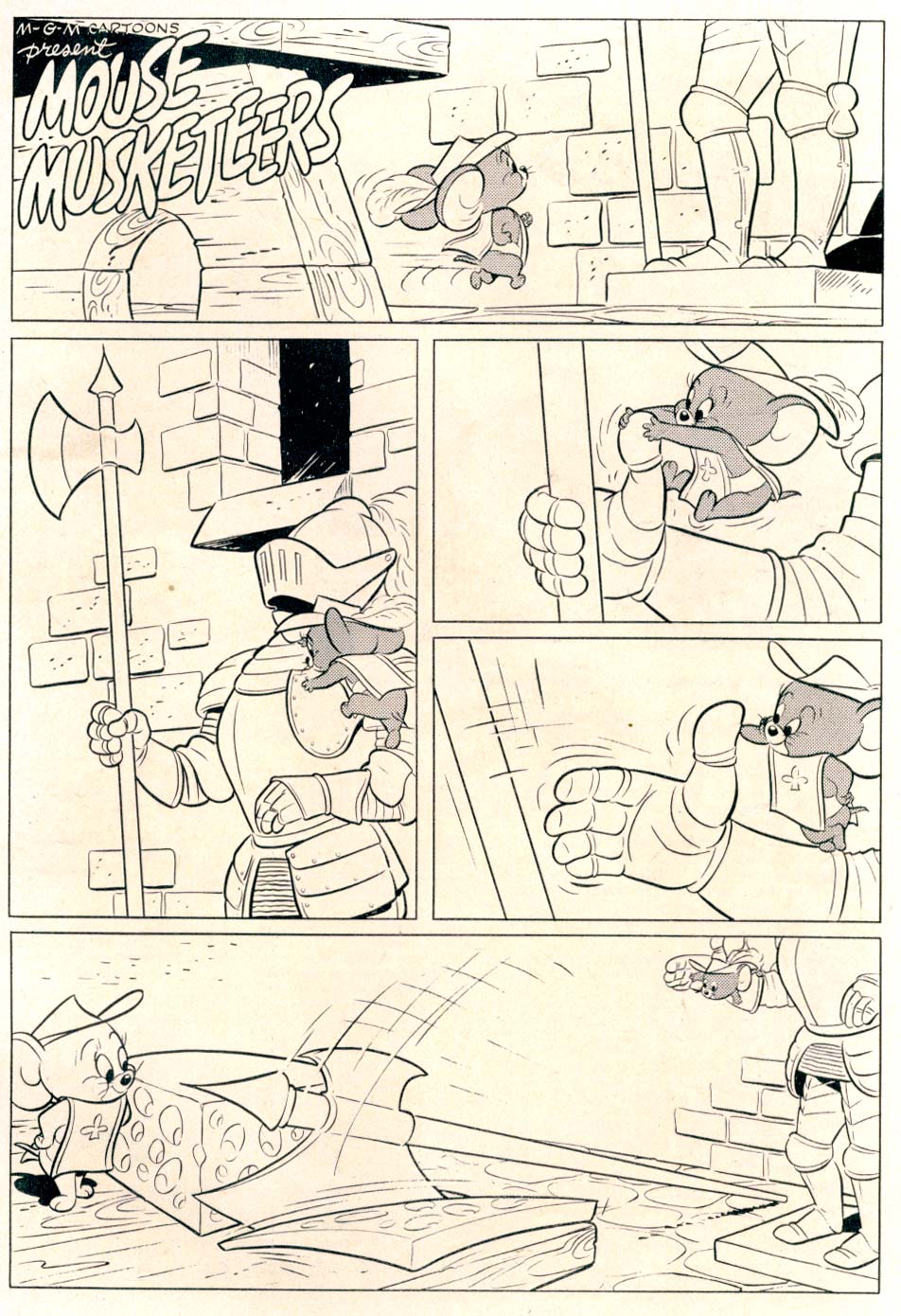 Read online M.G.M's The Mouse Musketeers comic -  Issue #17 - 35