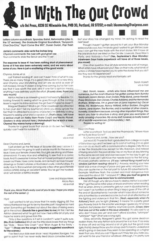 Read online Scooter Girl comic -  Issue #2 - 27