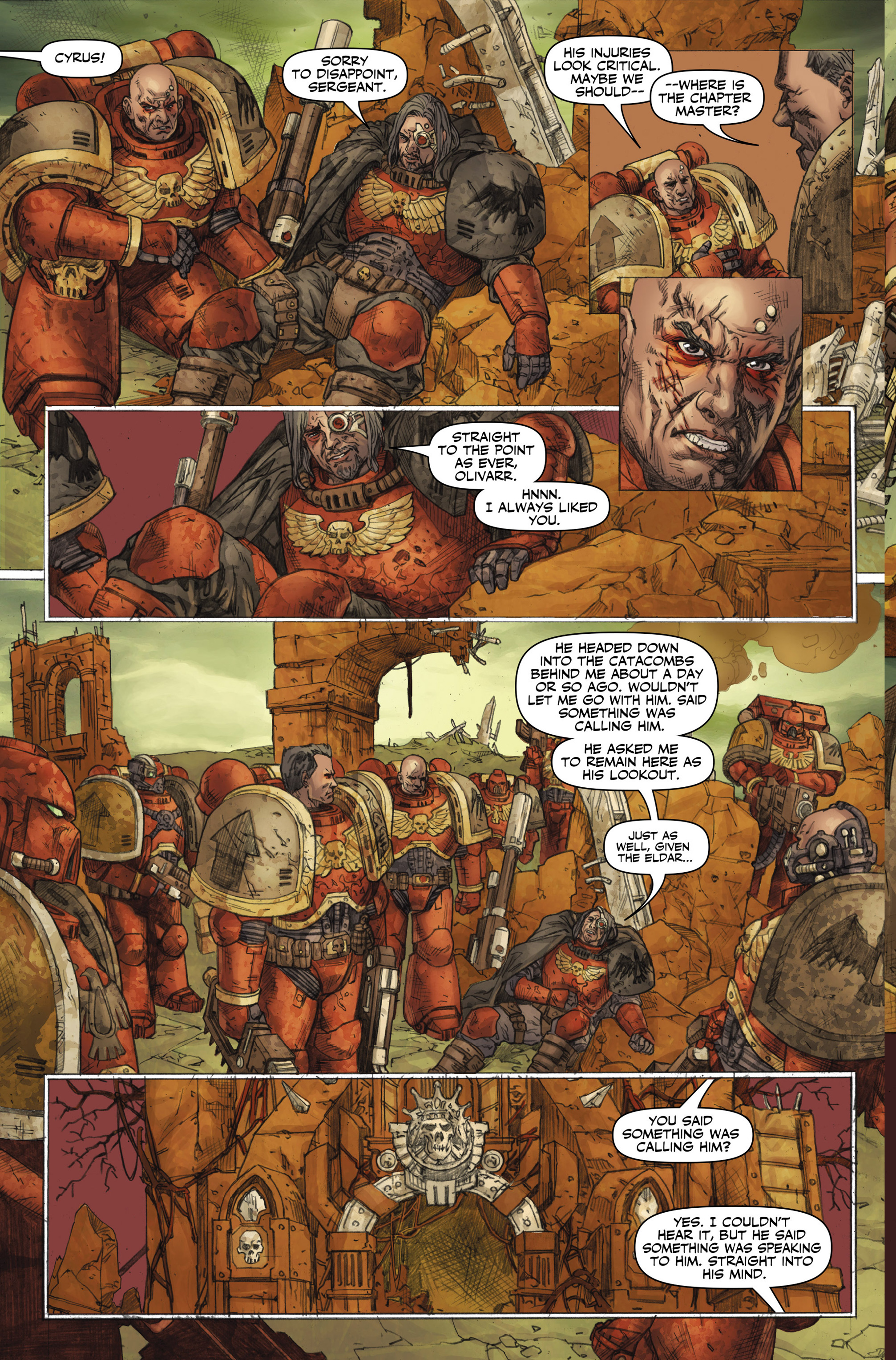 Read online Warhammer 40,000: Dawn of War comic -  Issue #1 - 25