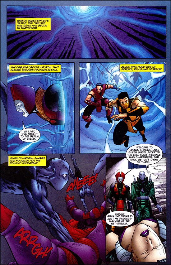 Read online Mortal Kombat 4 Limited Edition comic -  Issue # Full - 9
