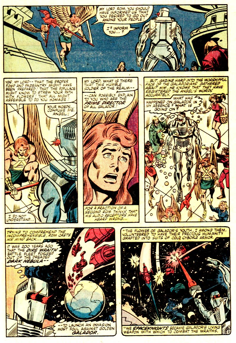 Read online ROM (1979) comic -  Issue #25 - 4