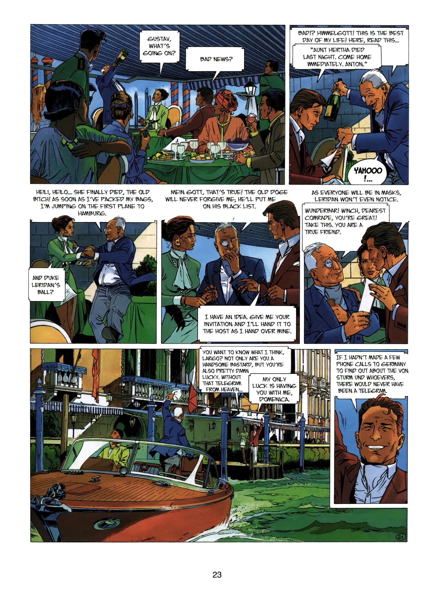 Read online Largo Winch comic -  Issue # TPB 6 - 24