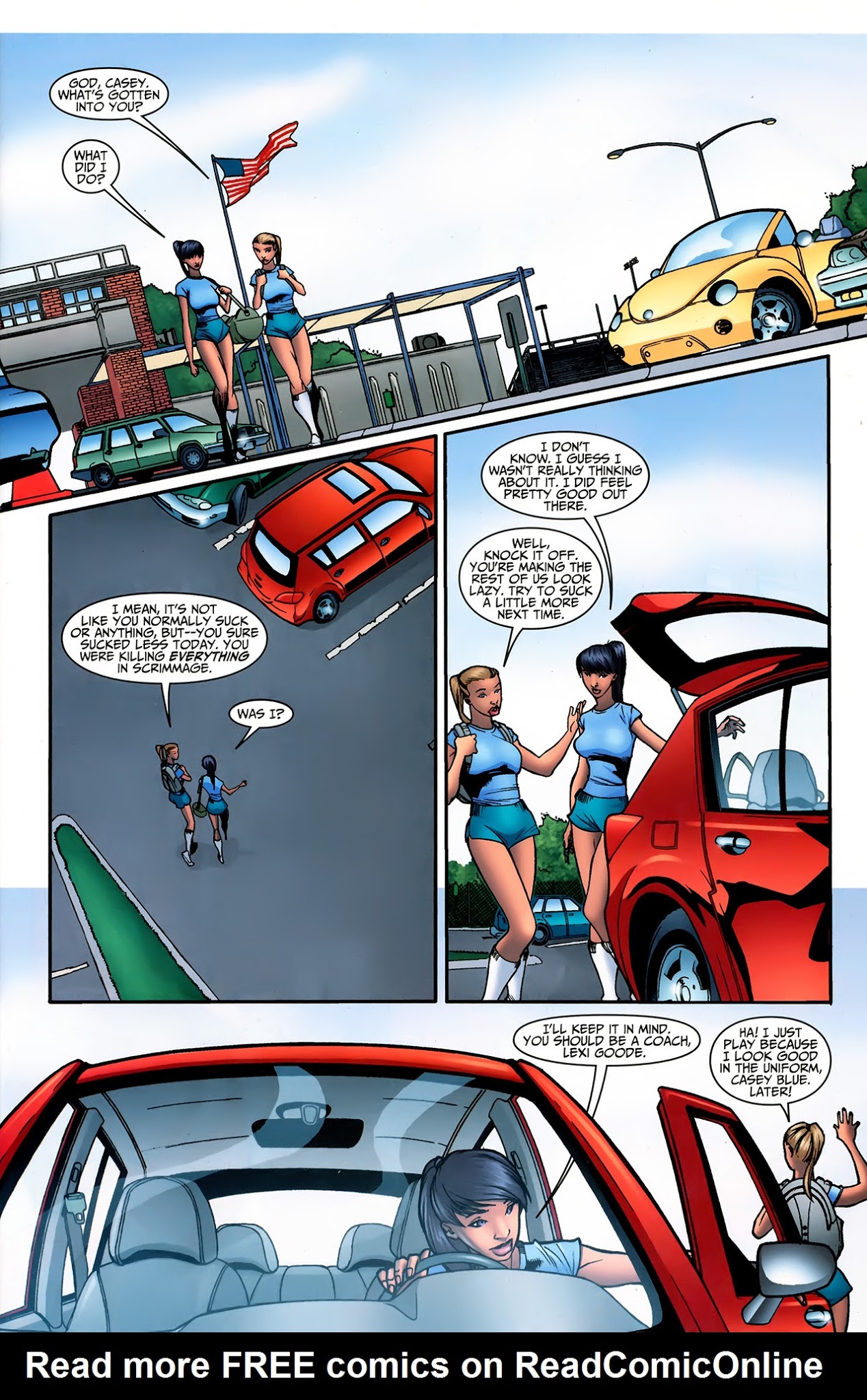 Read online Casey Blue: Beyond Tomorrow comic -  Issue #1 - 6