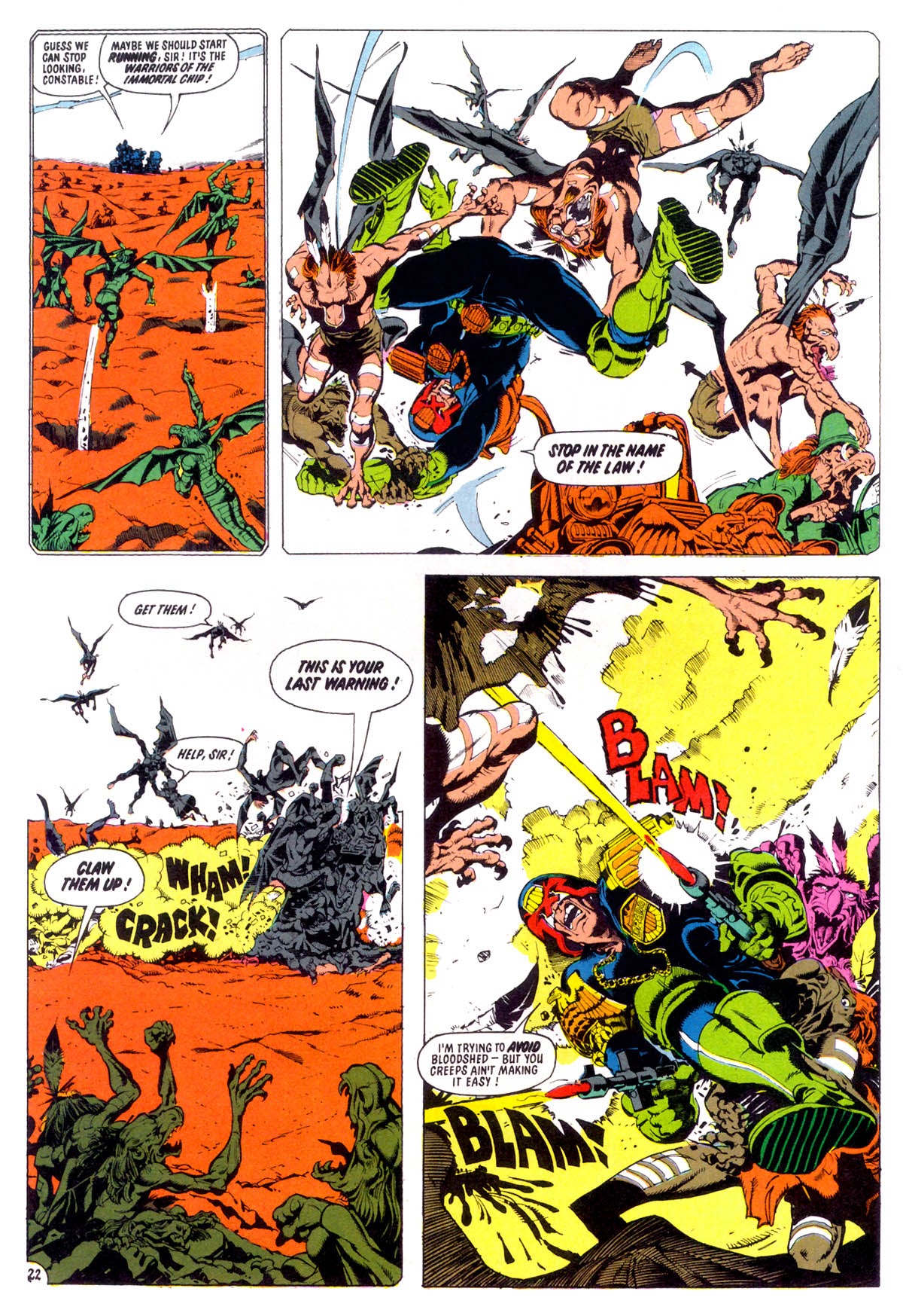 Read online Judge Dredd: The Judge Child Quest comic -  Issue #2 - 26