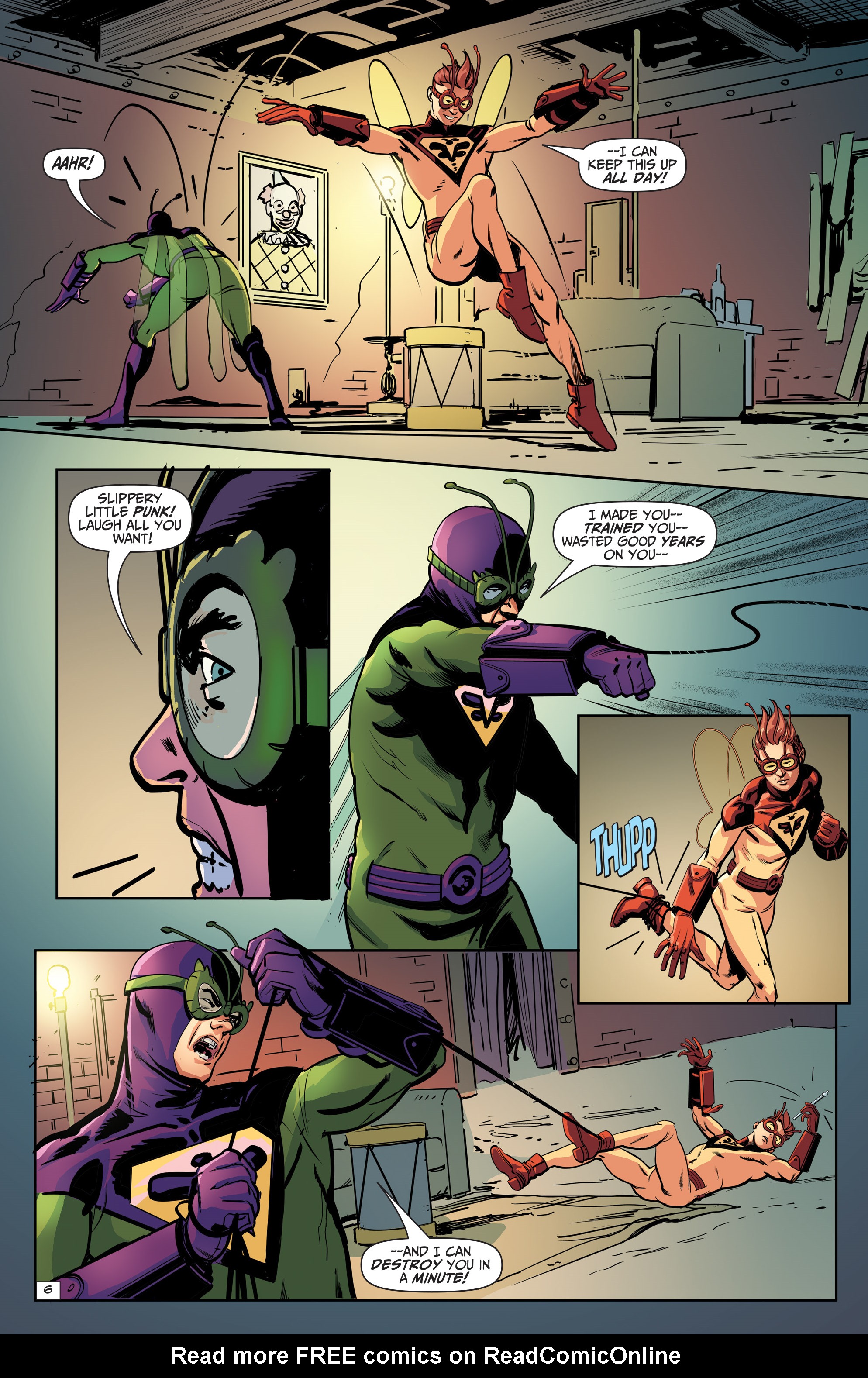 Read online Dragonfly & Dragonflyman comic -  Issue #2 - 8