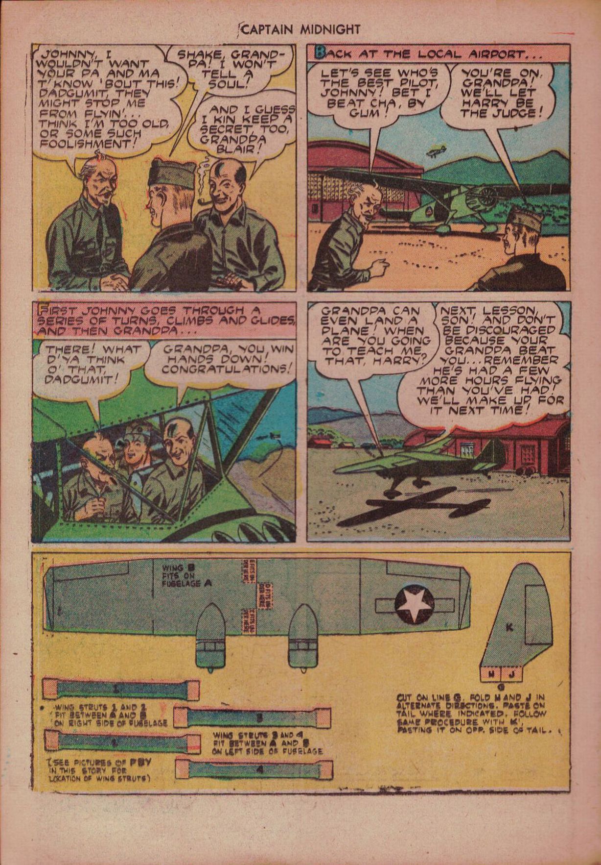 Read online Captain Midnight (1942) comic -  Issue #16 - 28