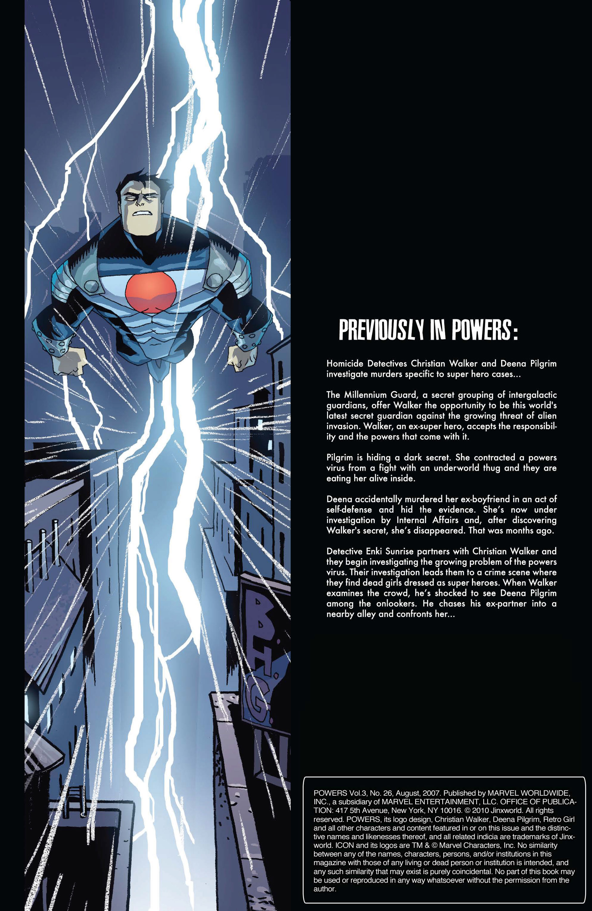 Read online Powers (2004) comic -  Issue #26 - 2