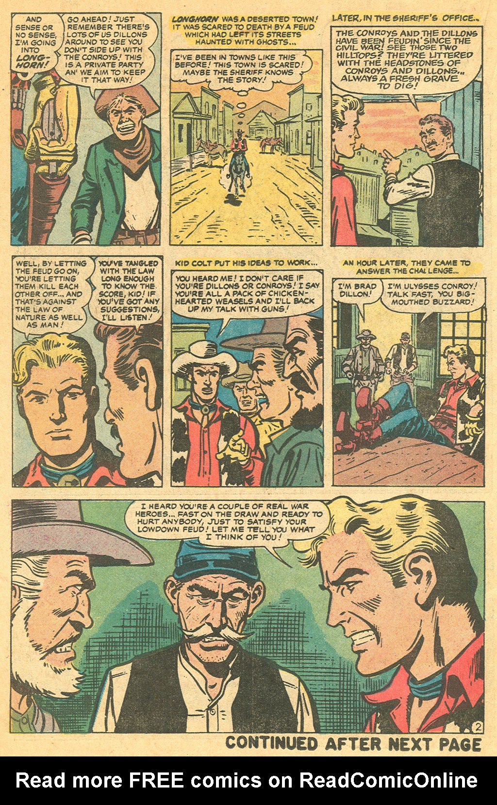 Read online Kid Colt Outlaw comic -  Issue #145 - 18