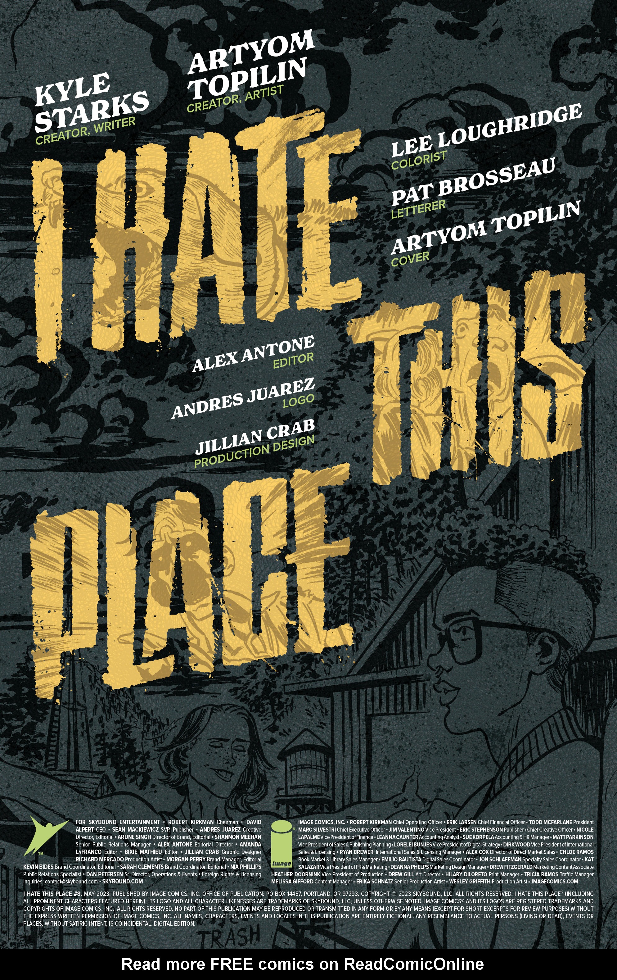 Read online I Hate This Place comic -  Issue #8 - 2