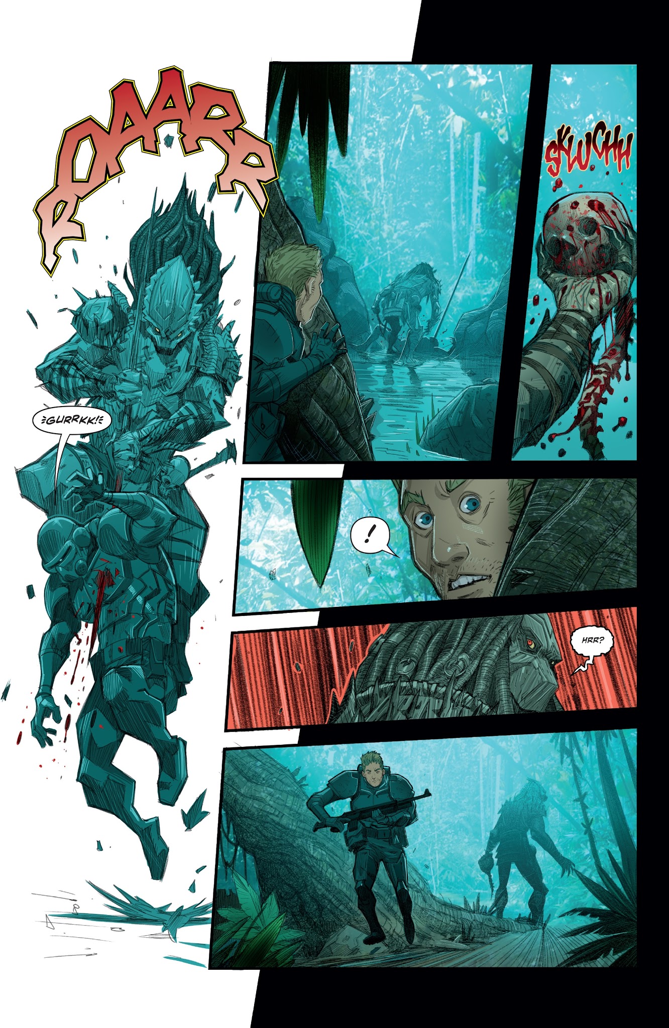 Read online Predator: Hunters comic -  Issue #4 - 12