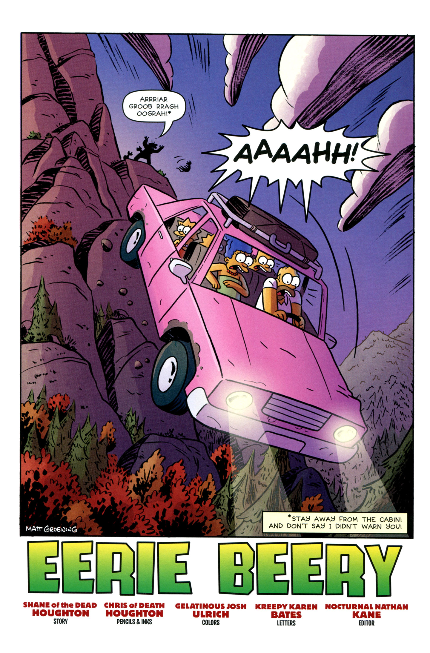 Read online Treehouse of Horror comic -  Issue #18 - 3