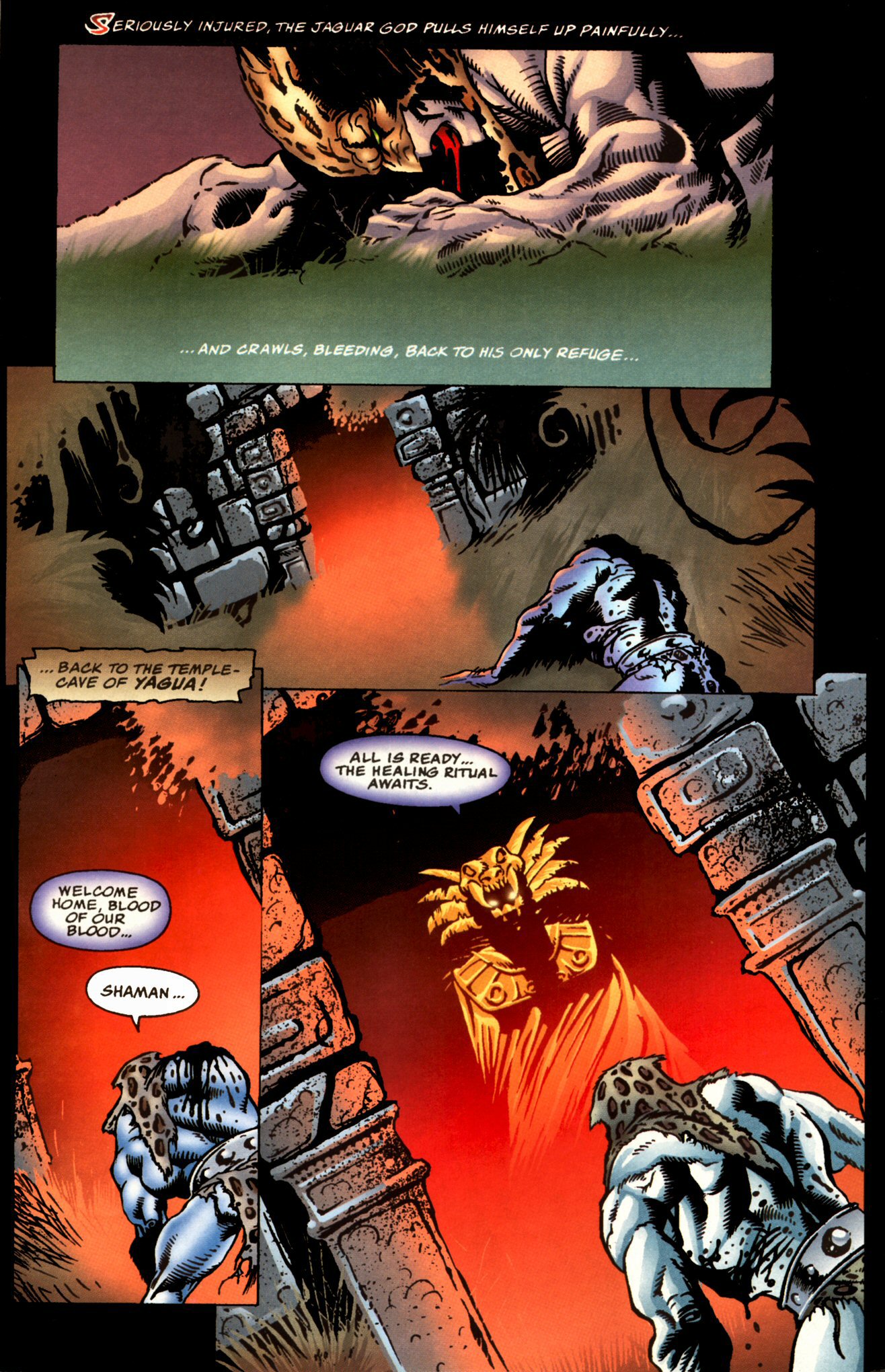 Read online Jaguar God comic -  Issue #7 - 13