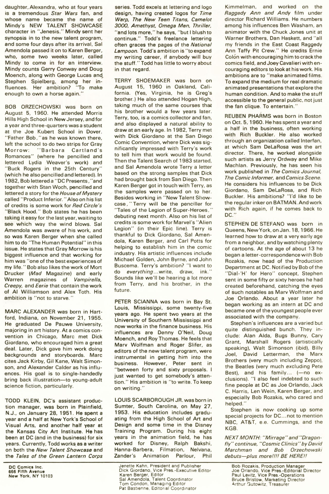 Read online The New Talent Showcase comic -  Issue #7 - 49