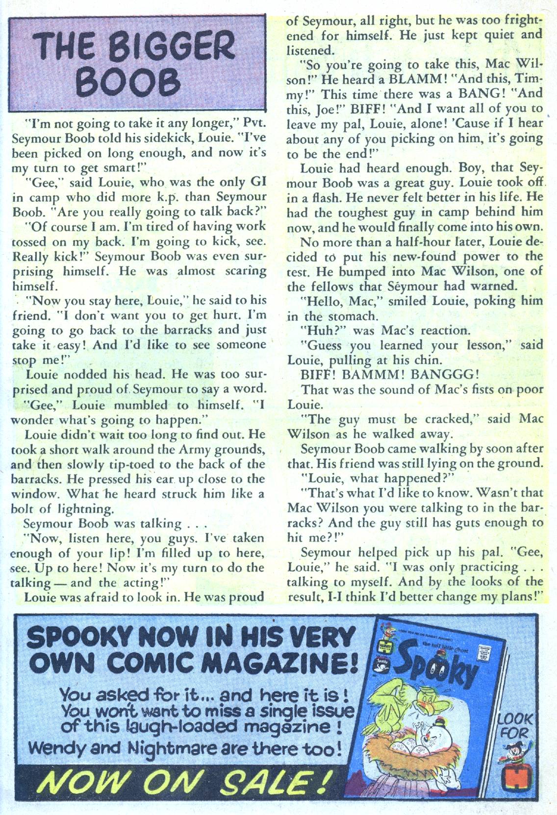 Read online Baby Huey, the Baby Giant comic -  Issue #25 - 27