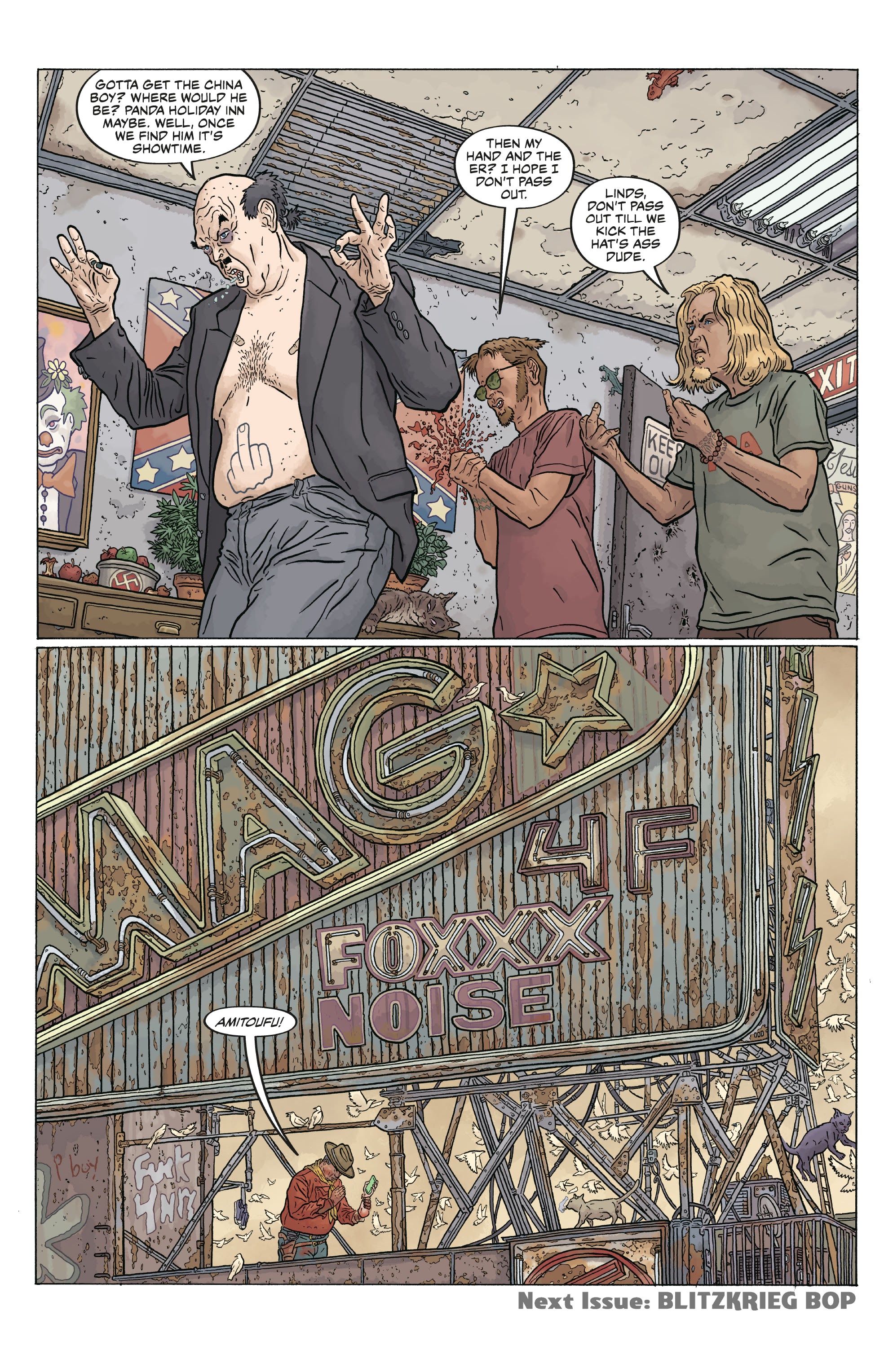 Read online Shaolin Cowboy: Cruel to Be Kin comic -  Issue #5 - 26