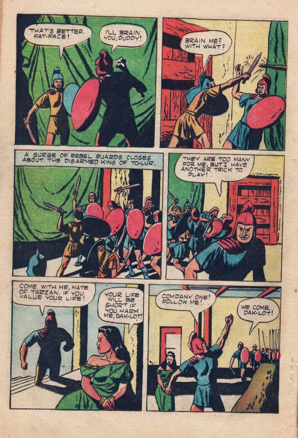 Read online Tarzan (1948) comic -  Issue #9 - 28