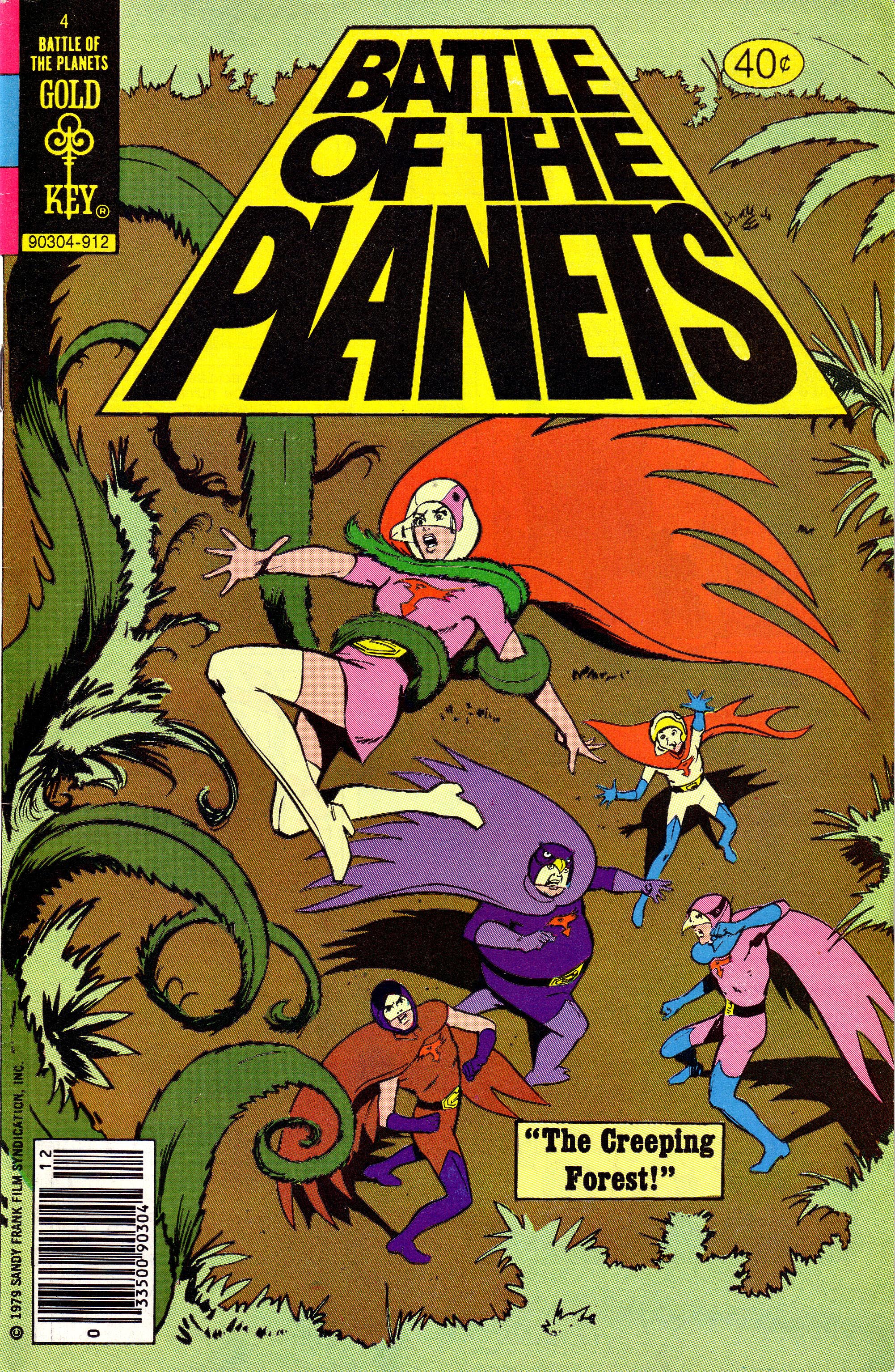 Read online Battle of the Planets (1979) comic -  Issue #4 - 1