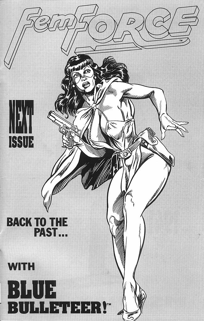 Read online Femforce comic -  Issue #37 - 43