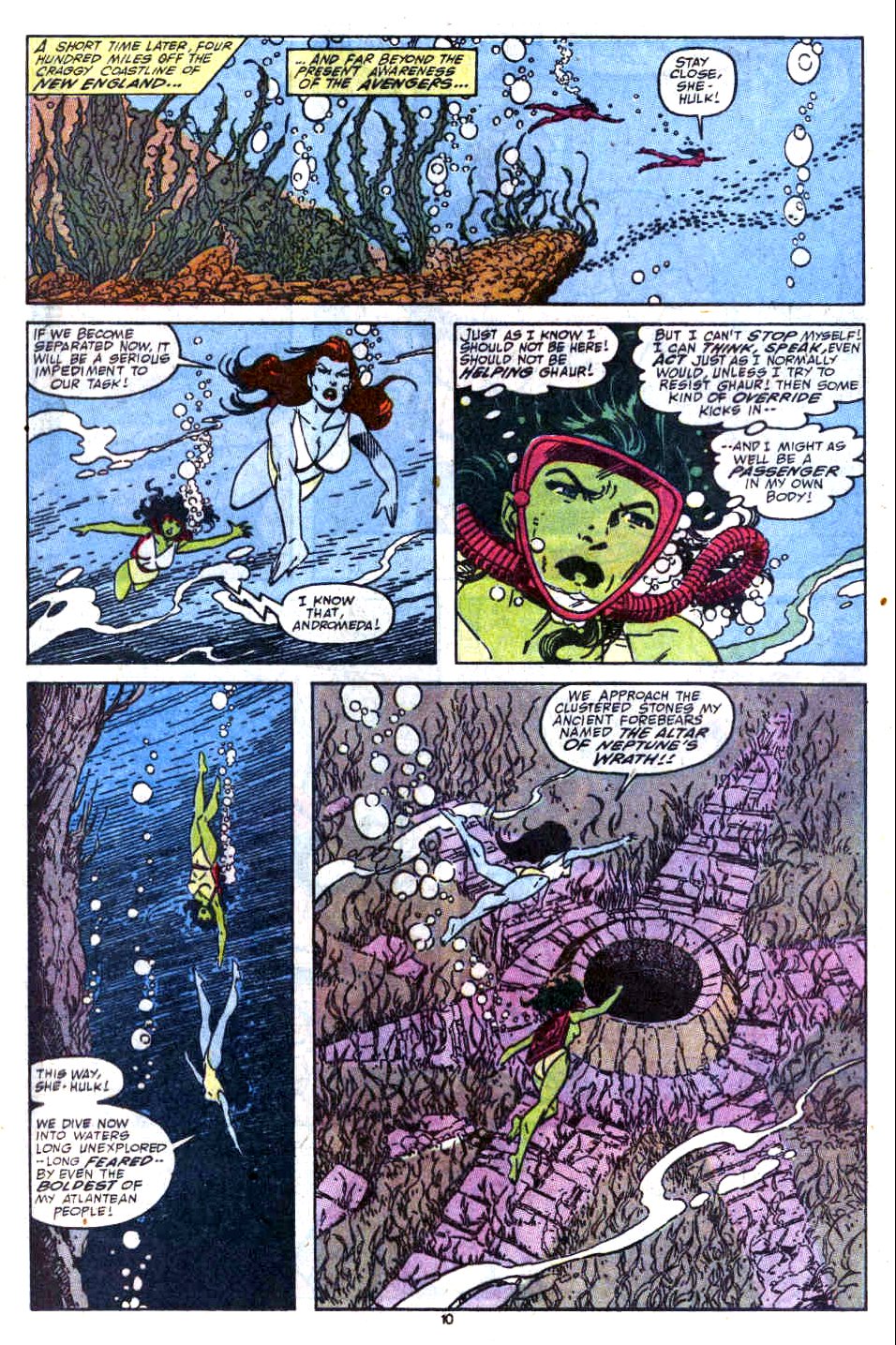 Read online Avengers West Coast (1989) comic -  Issue # Annual 4 - 10