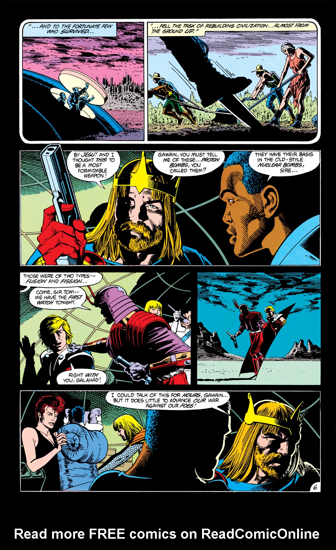 Read online Camelot 3000 comic -  Issue #11 - 8