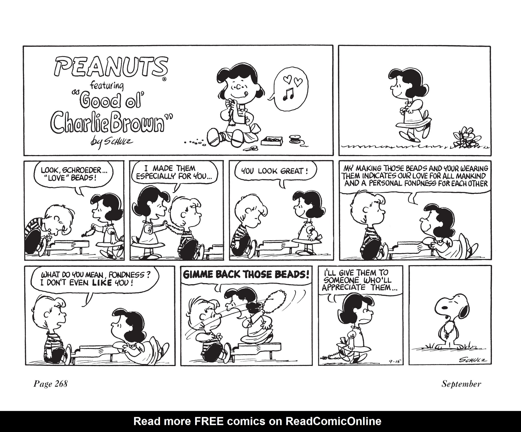 Read online The Complete Peanuts comic -  Issue # TPB 9 - 279