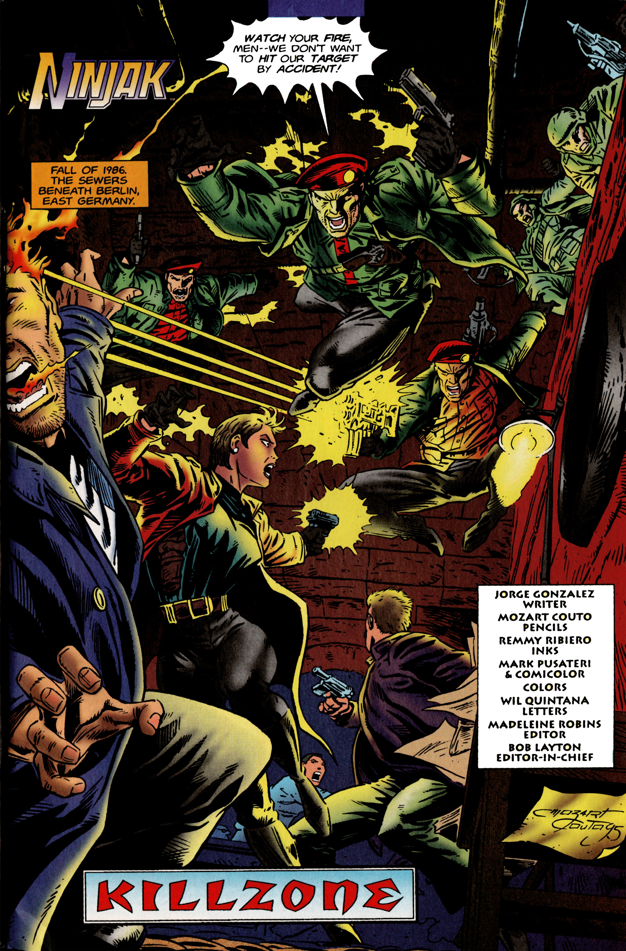 Read online Ninjak (1994) comic -  Issue #25 - 2