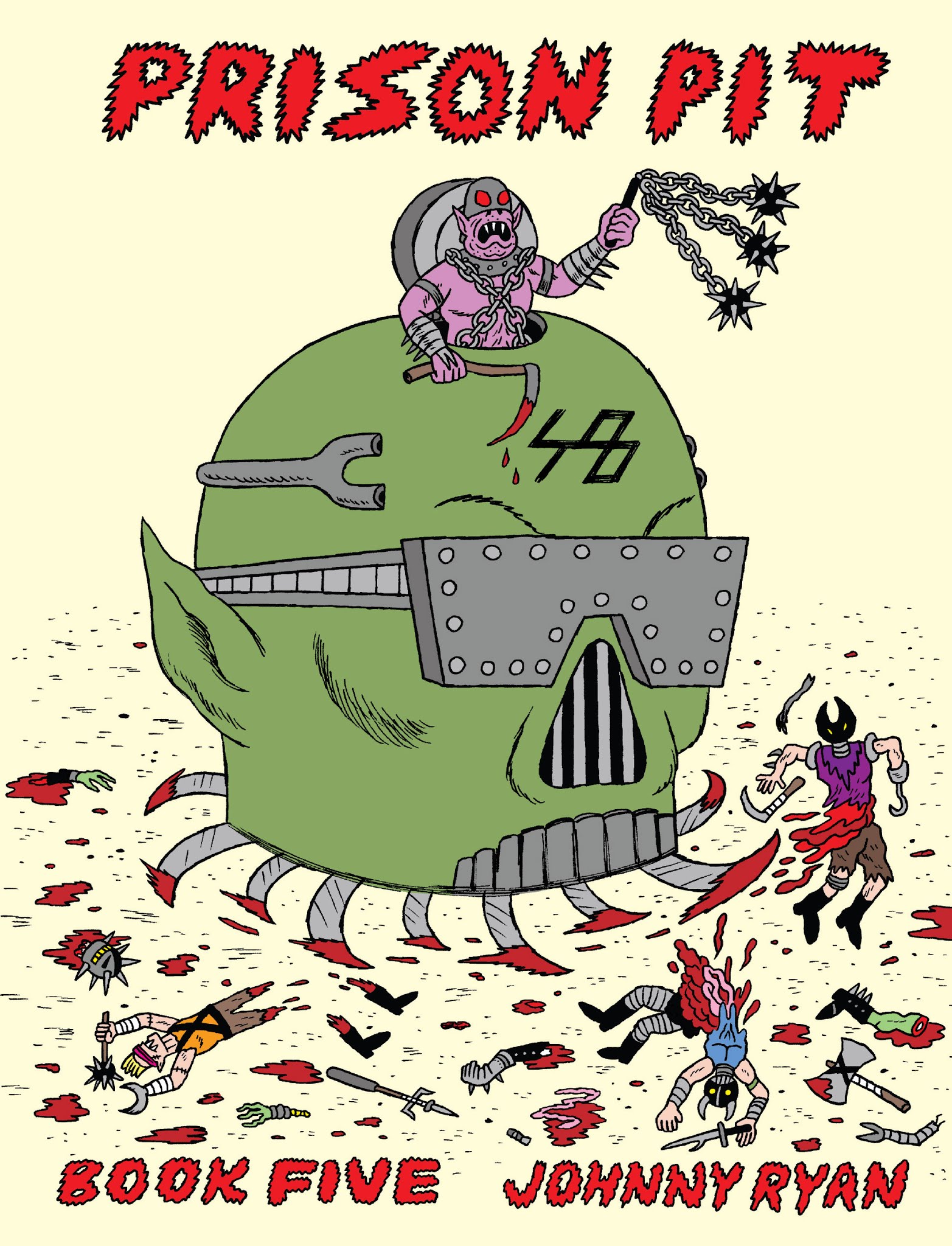 Read online Prison Pit comic -  Issue #5 - 1
