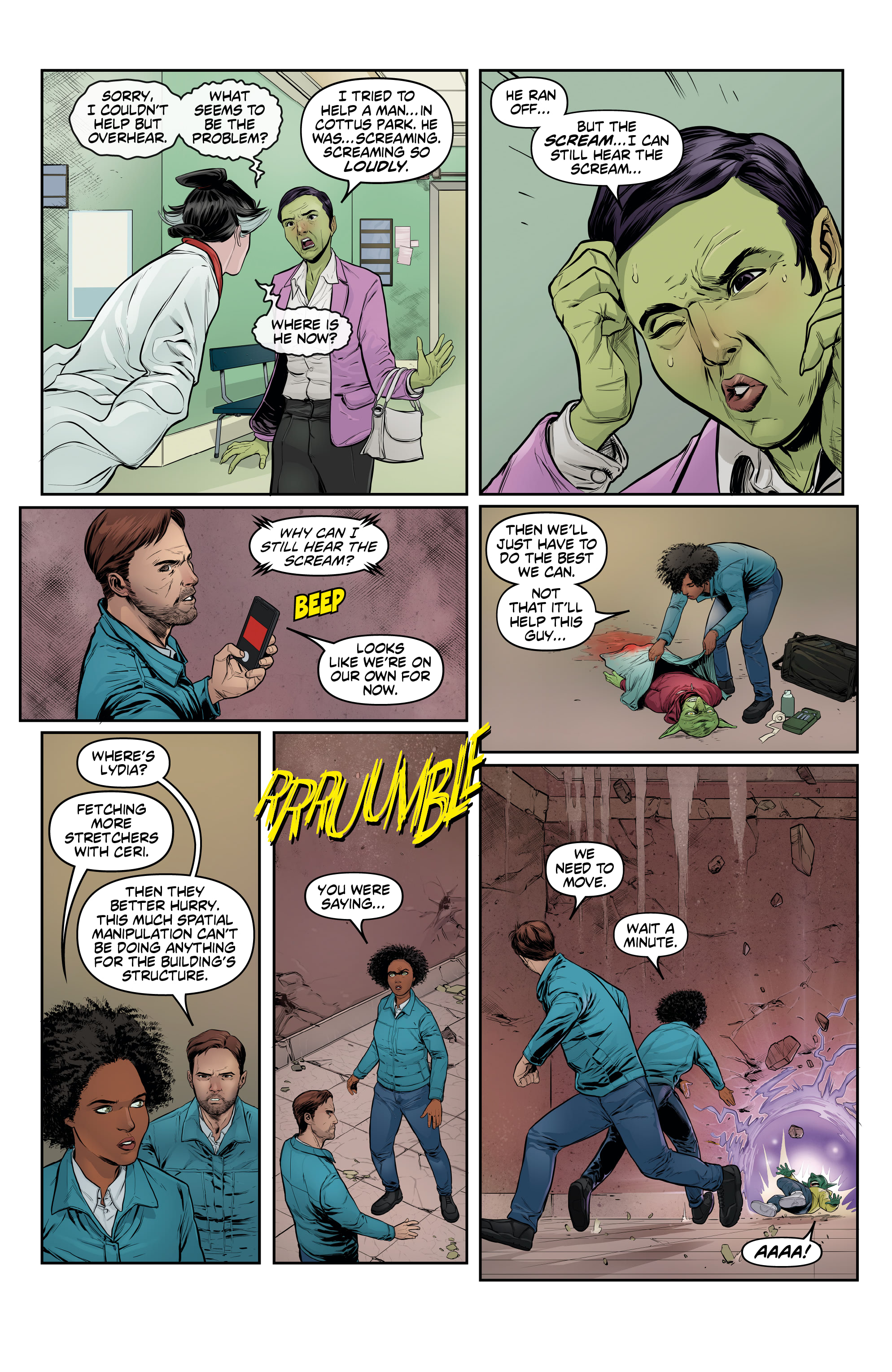 Read online The Ward comic -  Issue #3 - 8